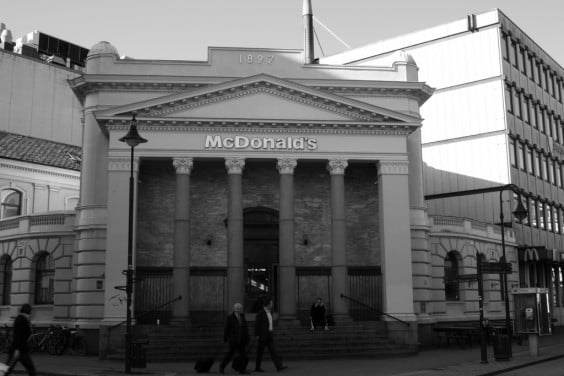 El McDonald's histórico, Kristiansand, Noruega