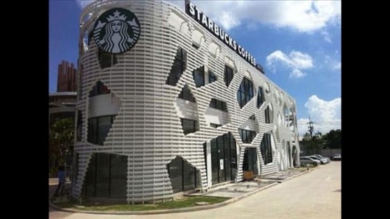 Starbucks Porto Chino , Bangkok, Thailand