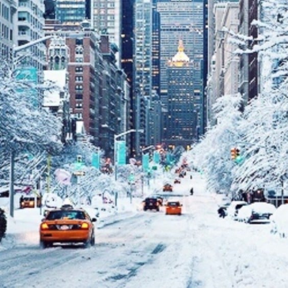 New York Covered in Snow New York Covered in Snow