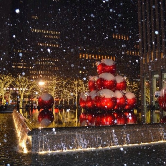 New York Covered in Snow