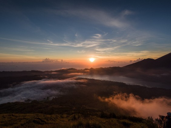 vulcão Batur, Bali vulcão Batur, Bali