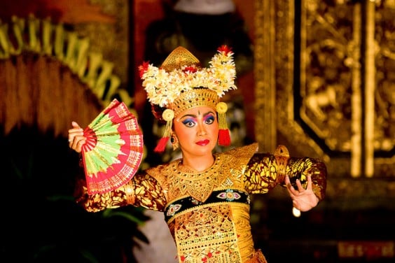 Legong, a trança tradicional de Bali