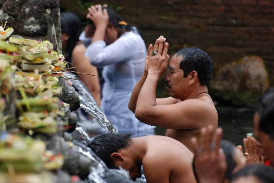 fontes sagradas de Tirta Empul