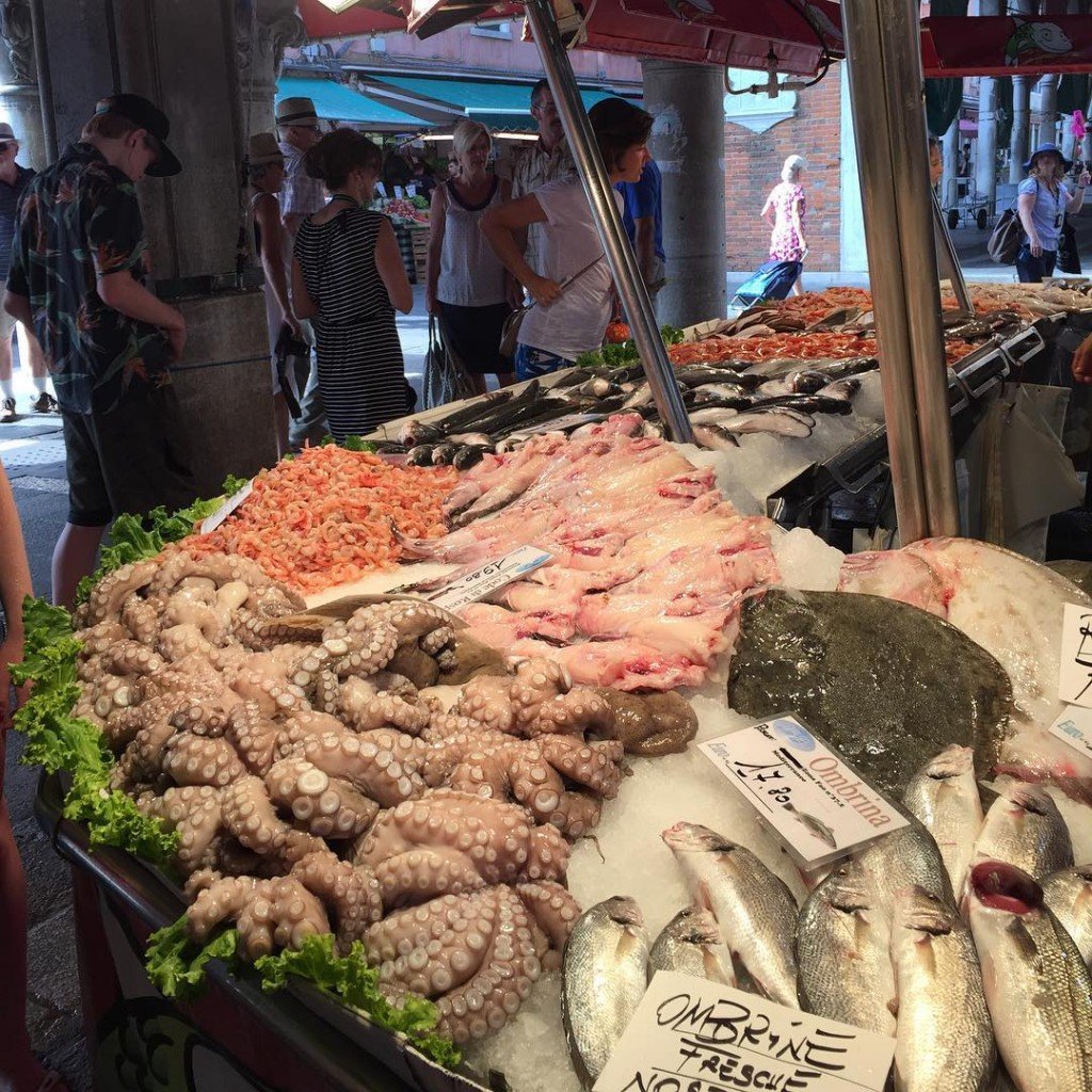 Mercado de Rialto Veneza