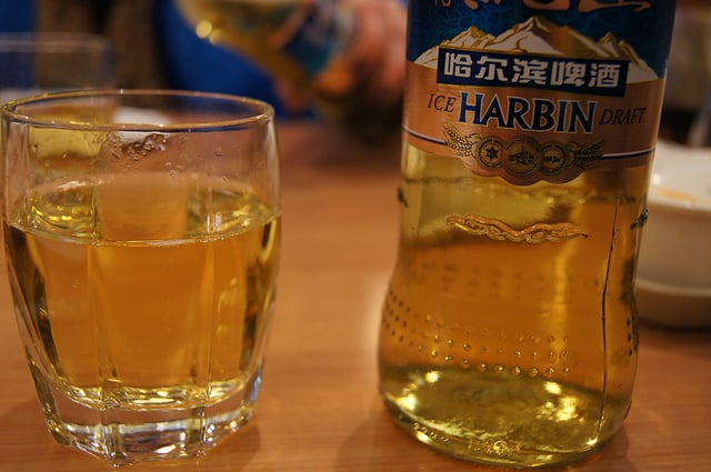 Cerveja chinesa Harbin