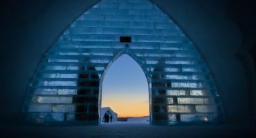 Un hôtel insolite au Québec.