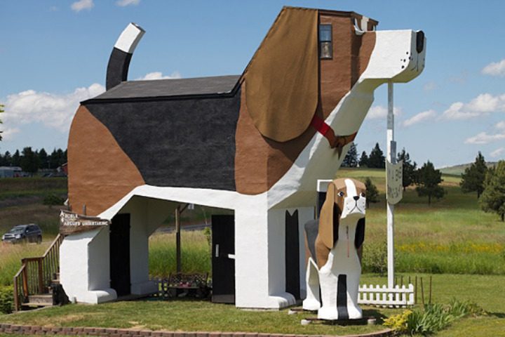 Dog Bark Park Inn Idaho Etats Unis 