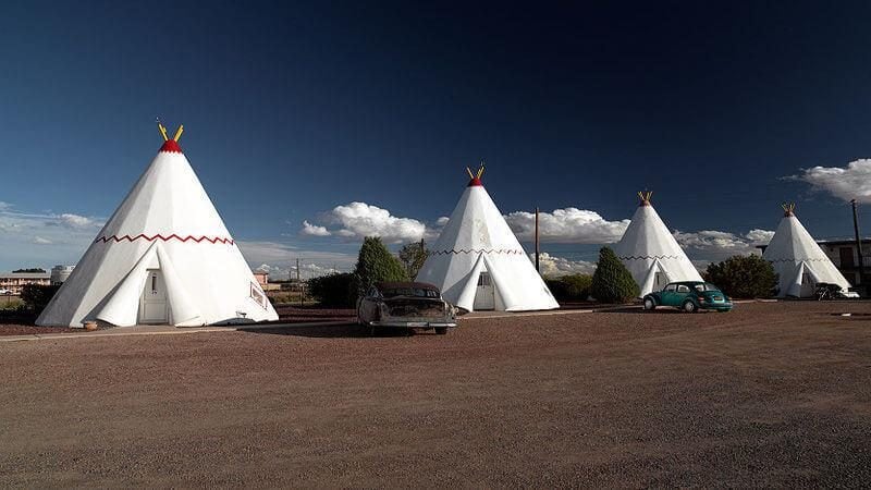 Wigwam Motel Etats Unis