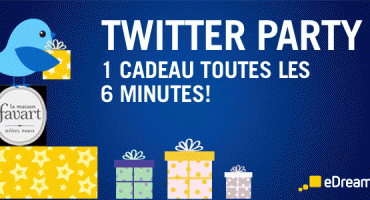 Twitter Party: Plus vous tweetez, plus vous gagnez!