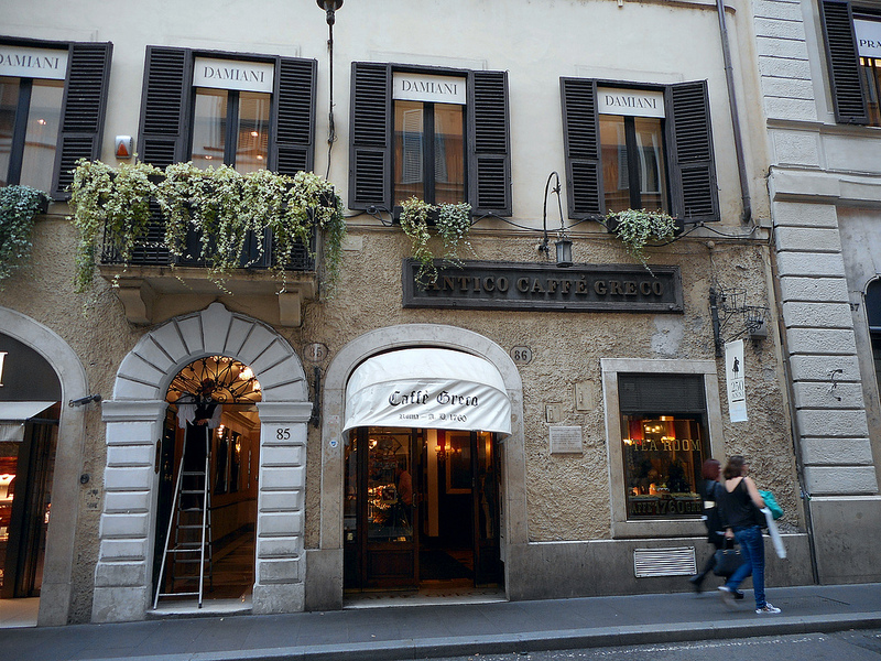 cafe grecco Rome - blog eDreams