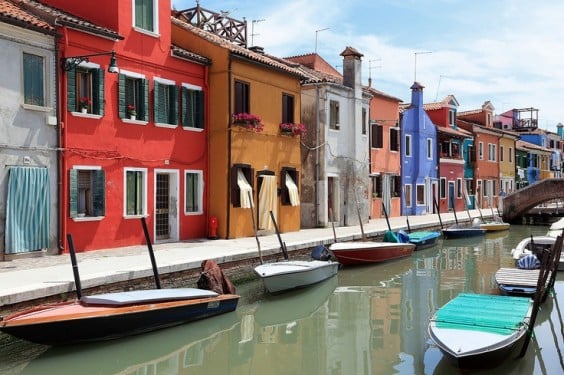 Burano, italie