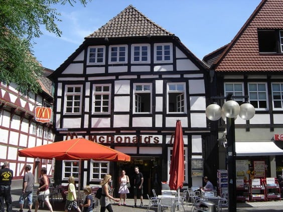 El McDonald's casa - Hameln, Alemania