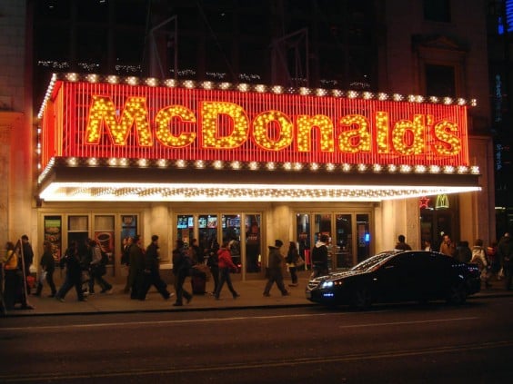 mcdonalds time square new york