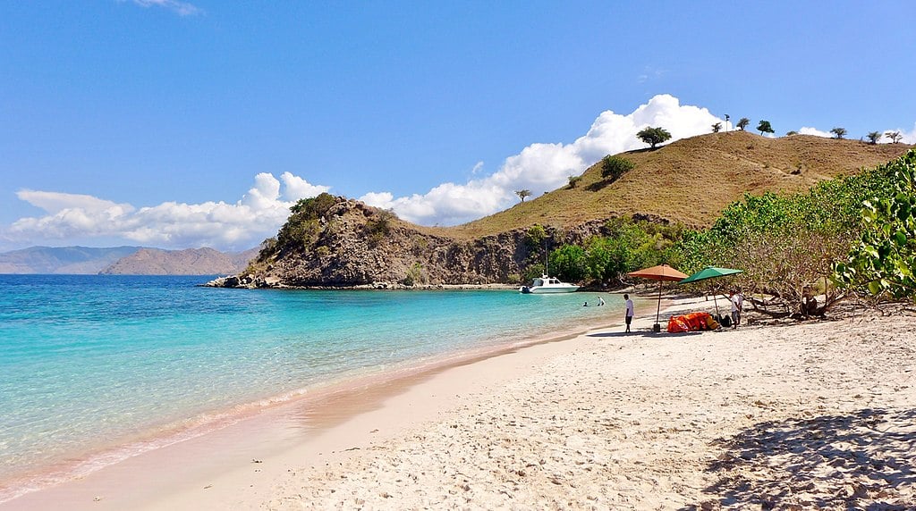 pink beach Komodo eDreams