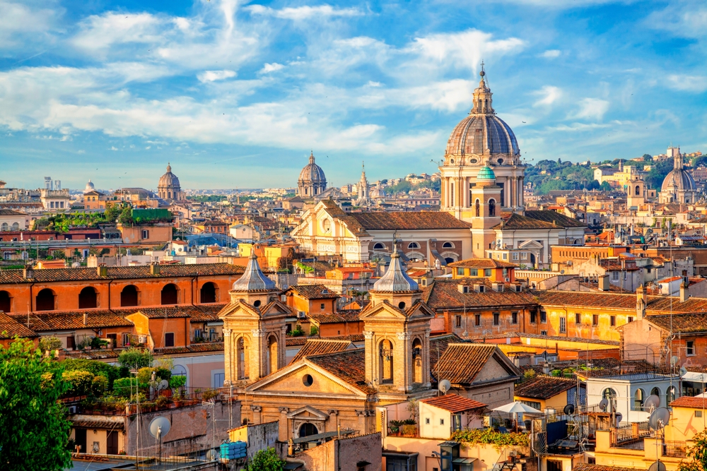 vue sur rome 