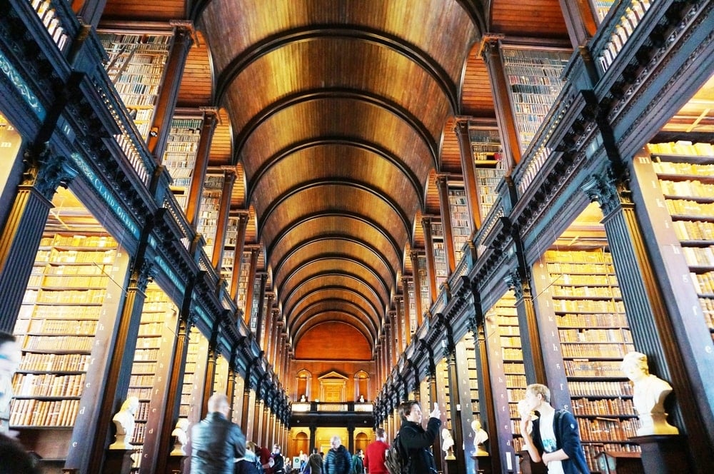 bibliotheque Trinity College Dublin - blog eDreams