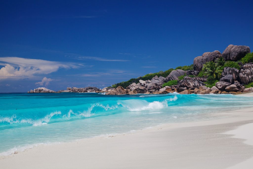 Les Seychelles bord de mer 