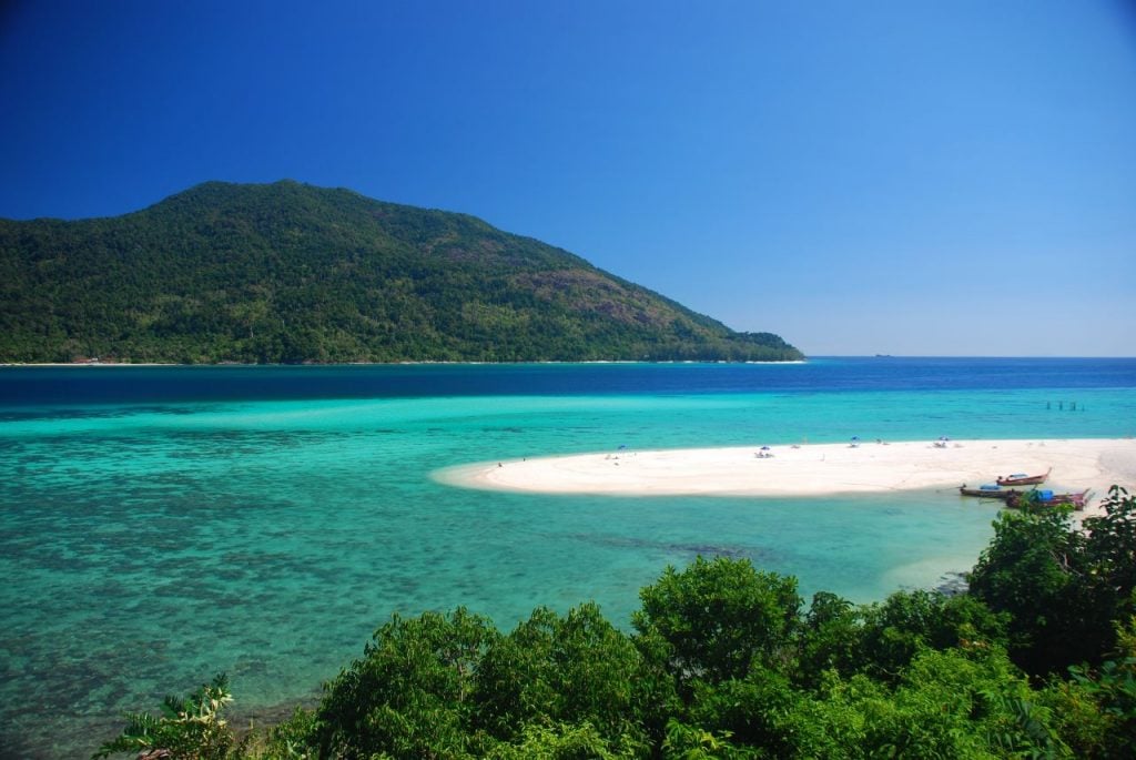 Thaïlande île de Koh Lipe plages de sable blanc