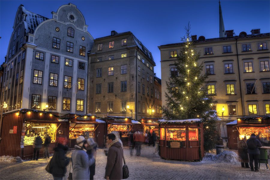 Marché de Noël à Stockholm