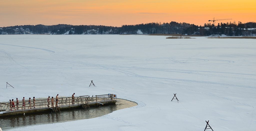 Sauna en Finlande