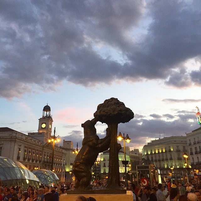 madrid l'Ours et l'Arbousier puerta del sol 