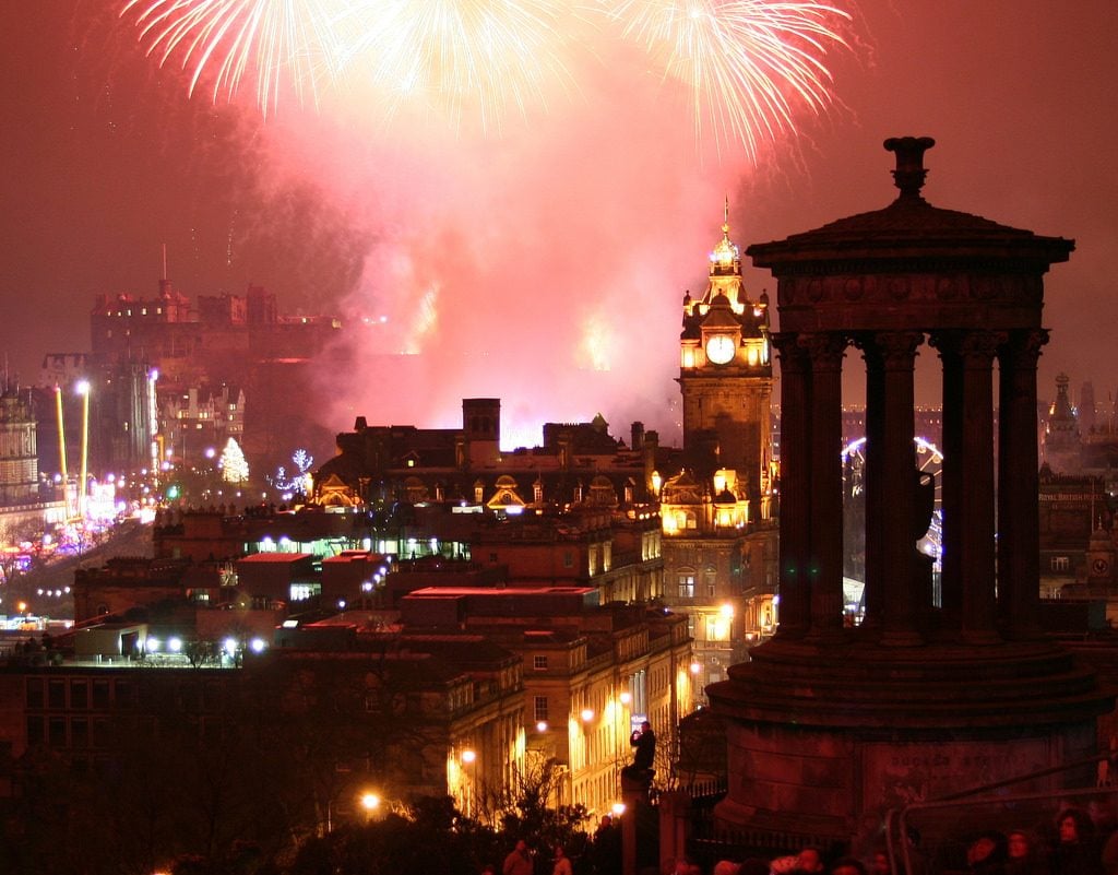 feux d'artifice nouvel an Edimbourg - blog eDreams