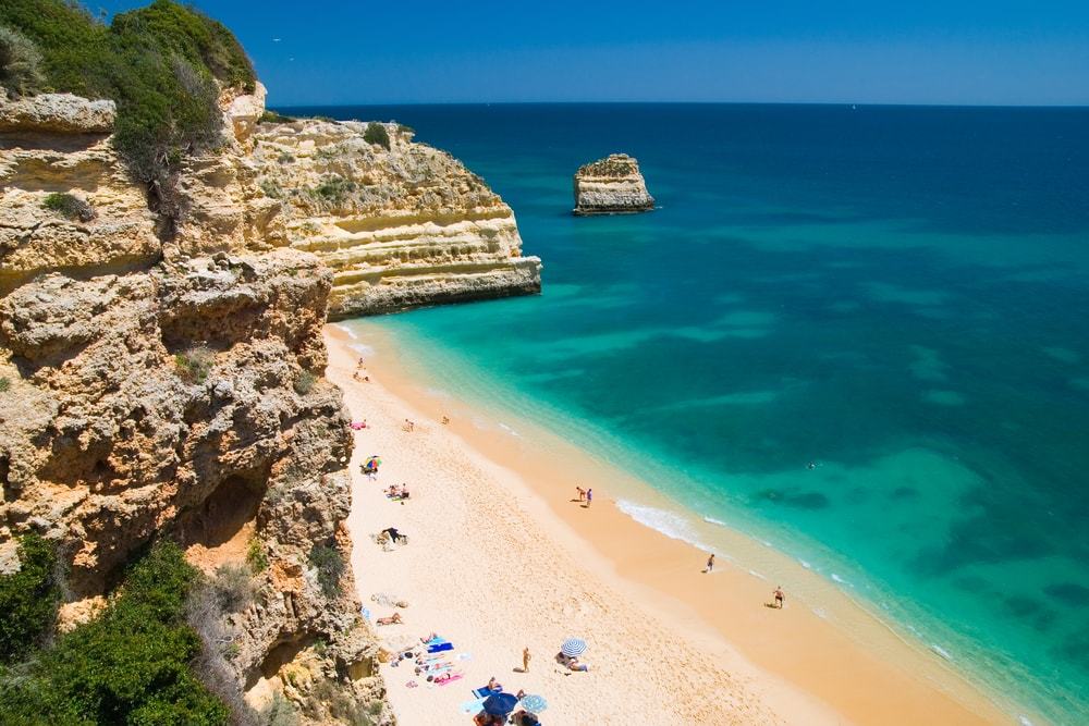 Spiaggia Marinha, Portogallo 