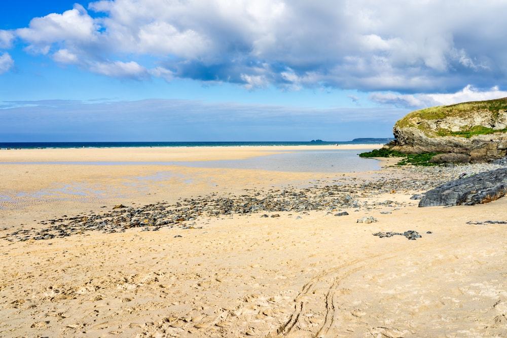 Spiaggia North Cornish Coast, Regno Unito  