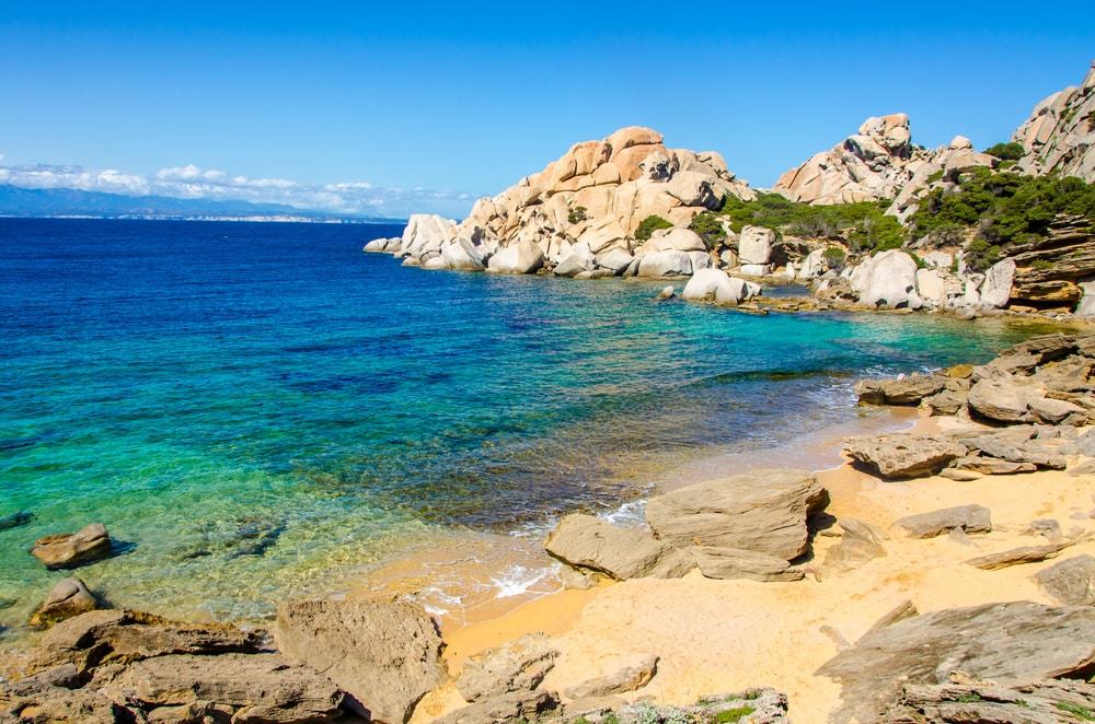 Spiaggia Capo Testa, Sardegna  