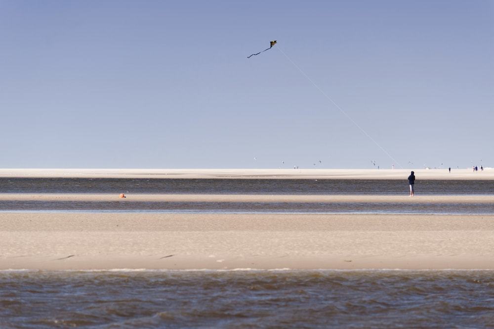 Spiaggia Sankt Peter Ording, Germania 