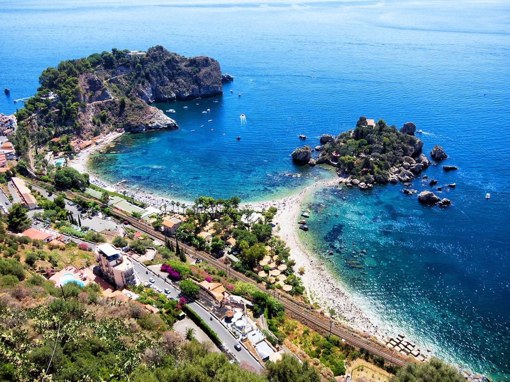 Spiaggia Taormina, Sicilia 