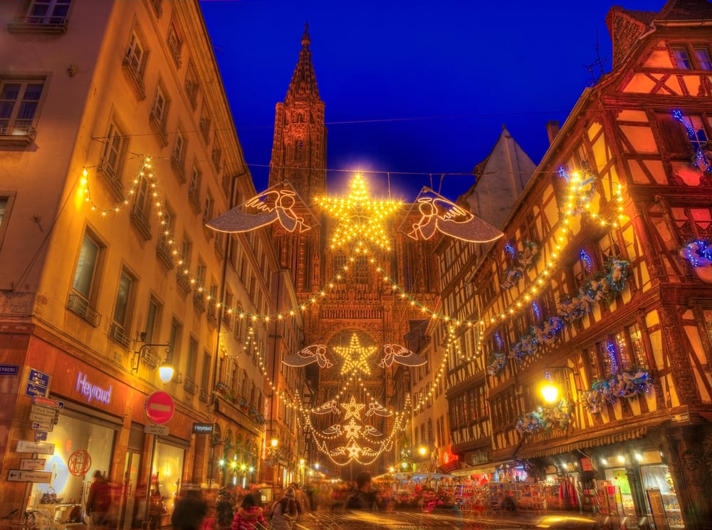 24 heures dans les marchés de Noël de Strasbourg!