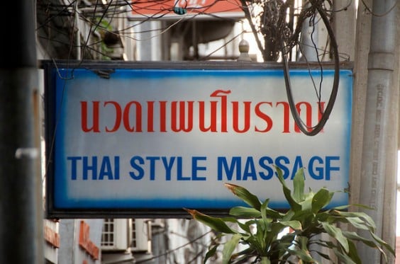 massaggio thai