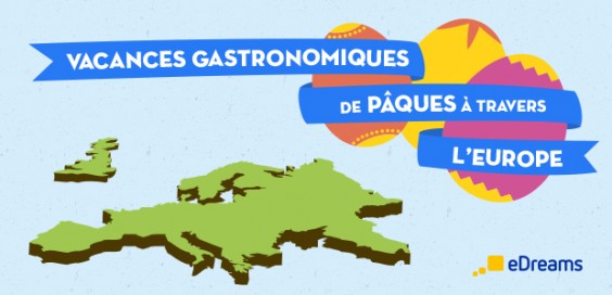 Carte gastronomique de Pâques