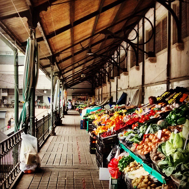 fruits et légumes marché Bolhão à Porto
