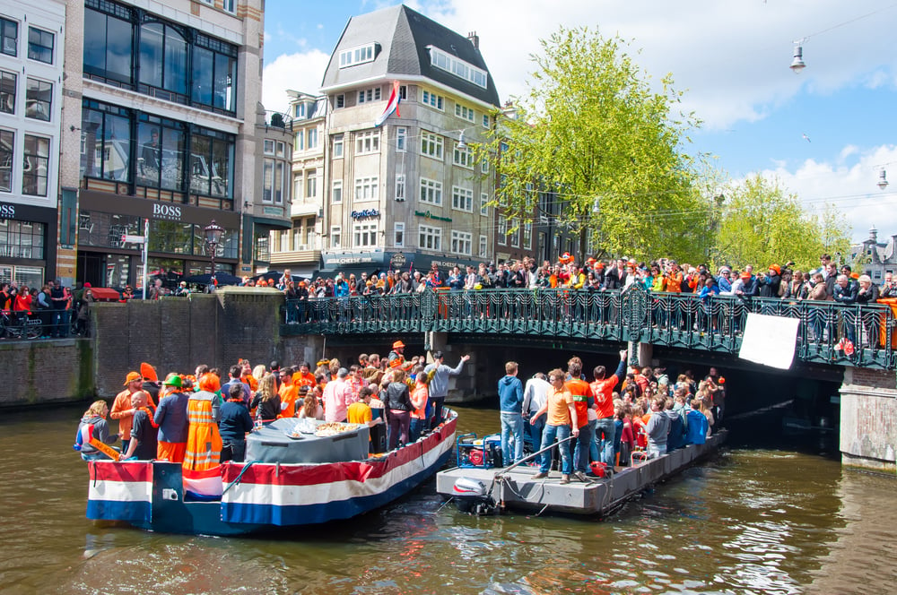 jour du roi canaux amsterdam