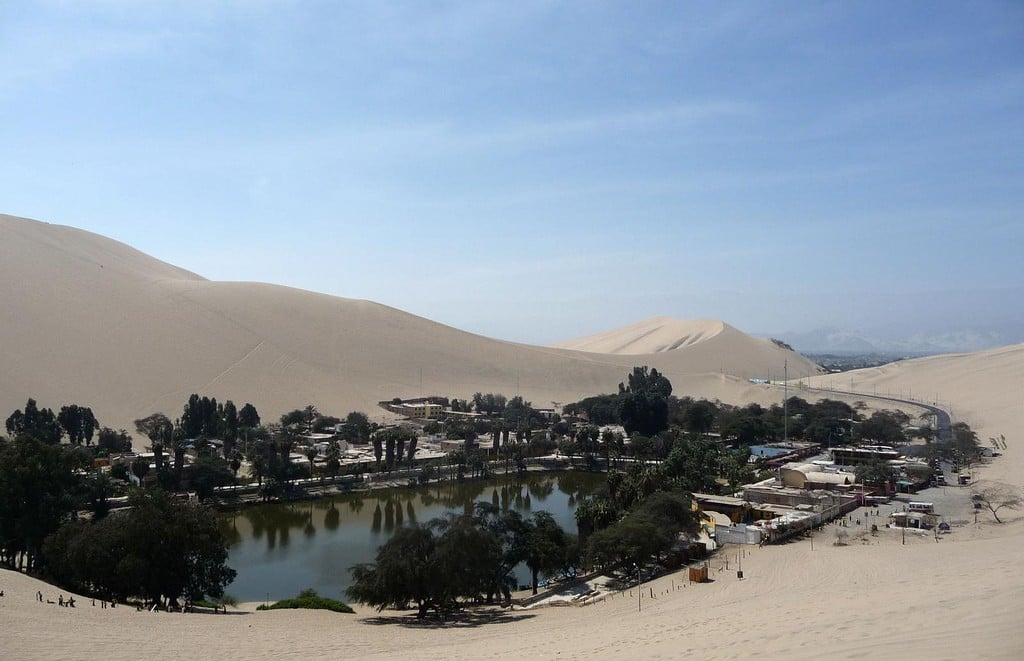 Huacachina en Perú