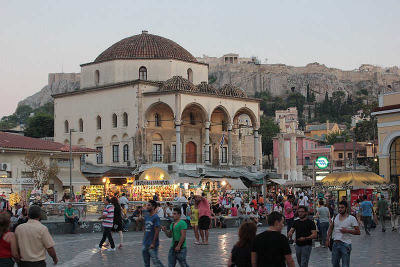 Place monastiraki Athènes