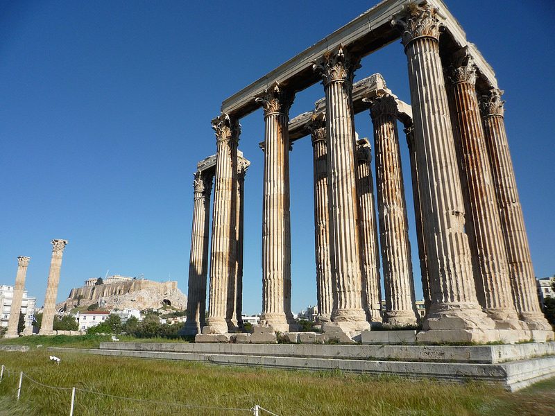 temple zeus Athènes