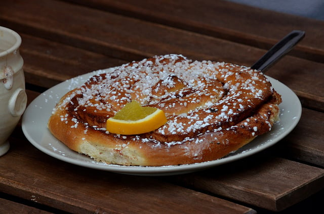 roulé à la cannelle