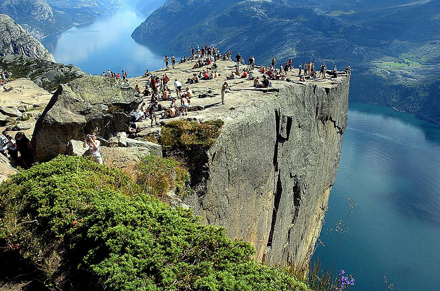 pulpit rocks Norvège