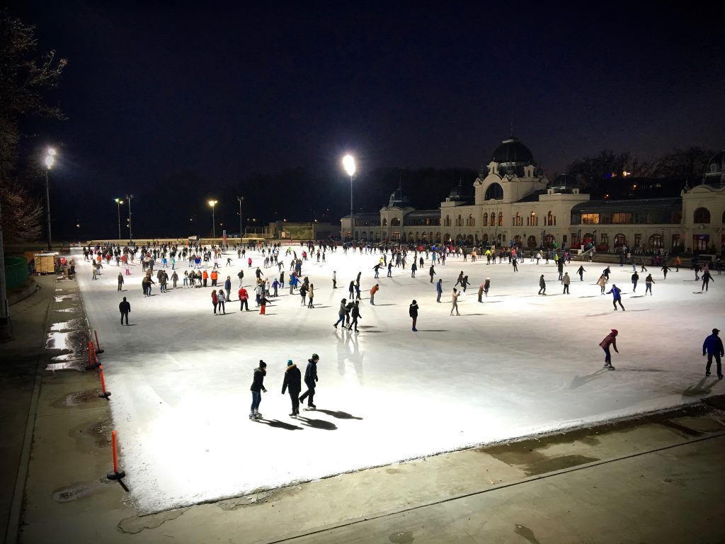 Patinoire parc budapest