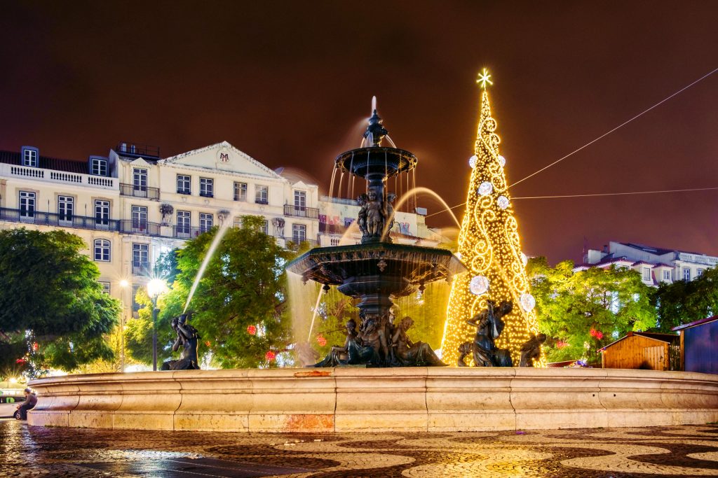 Noël dans les rues de Lisbonne - edreams