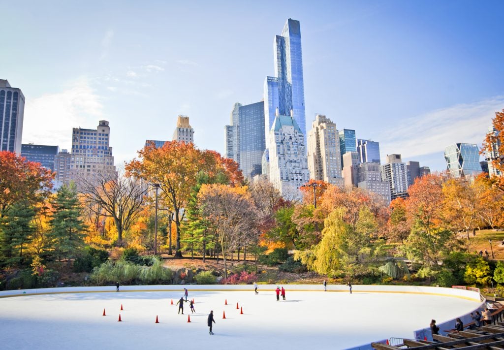 patinoire à new york pour Noël - eDreams