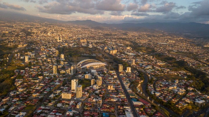 vue arienne san jose estadio nacional costa rica - blog edreams