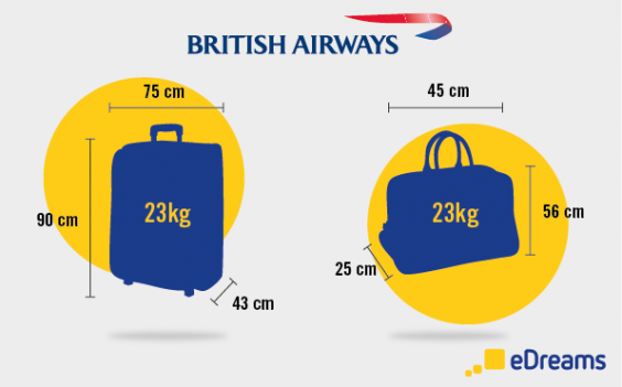 Vos bagages avec British Airways