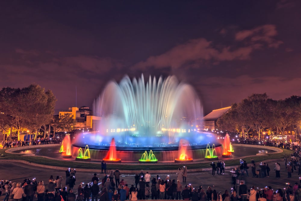 fontaine magique barcelone