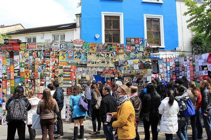 portobello market Londres - blog eDreams