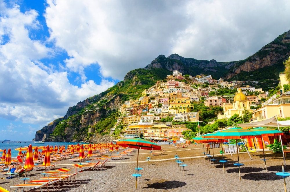 plage positano - blog eDreams