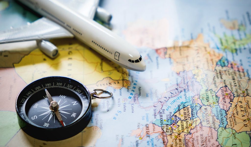 carte avion boussole - blog edreams